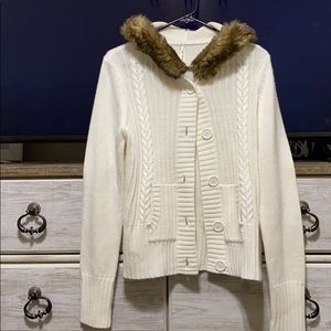 Cream sweater